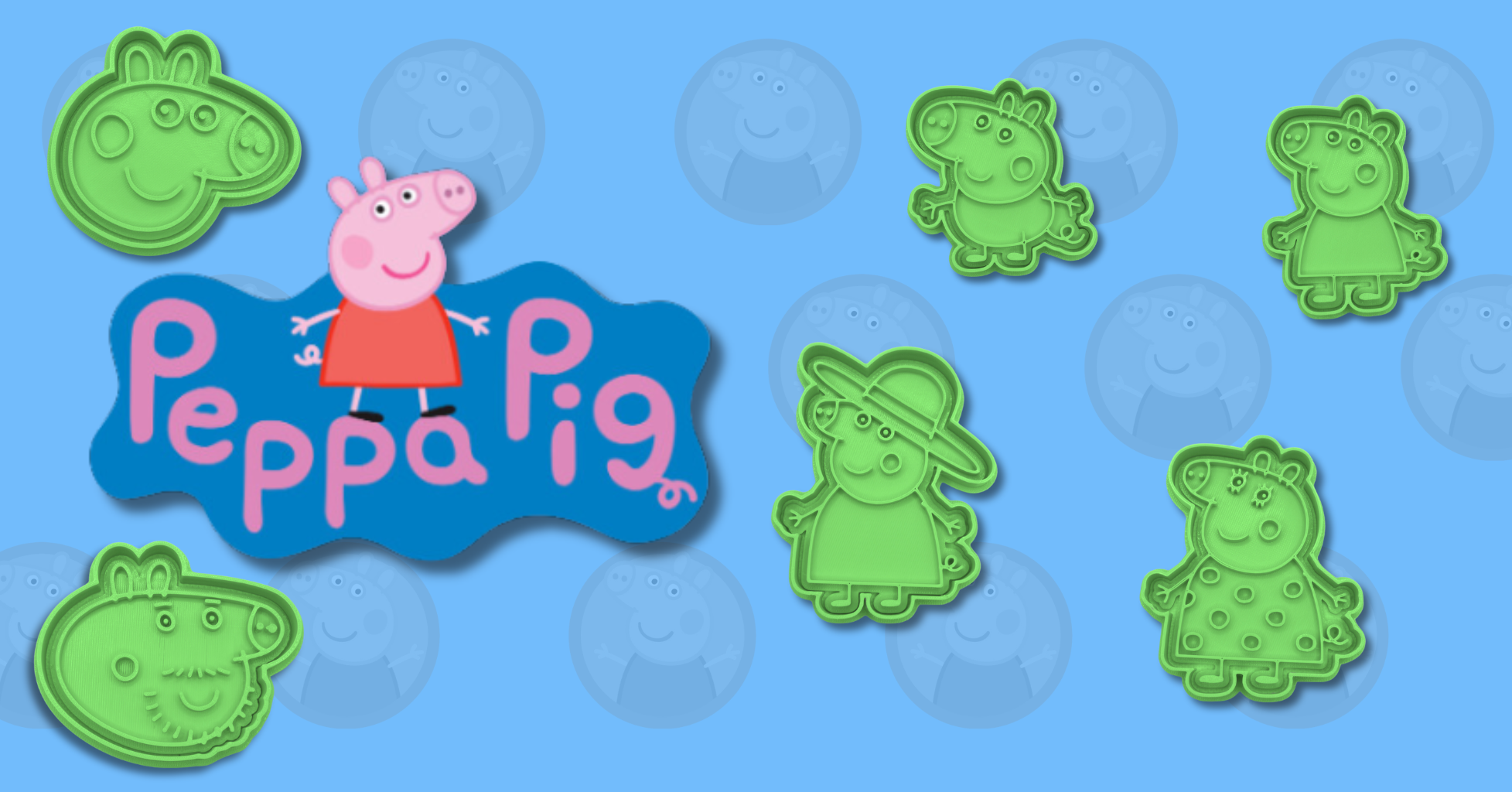 Vykrajovátka Peppa pig